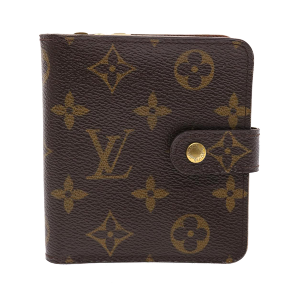 LOUIS VUITTON Monogram Compact Zip Wallet M61667 LV Auth 50449 - Picture 13 of 16